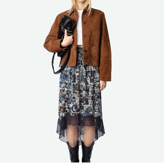 New: Zadig & Voltaire Joslin Skirt with Pockets. Size Small IT - Picture 10 of 13